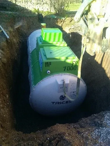Fosse sceptique près de Montarnaud